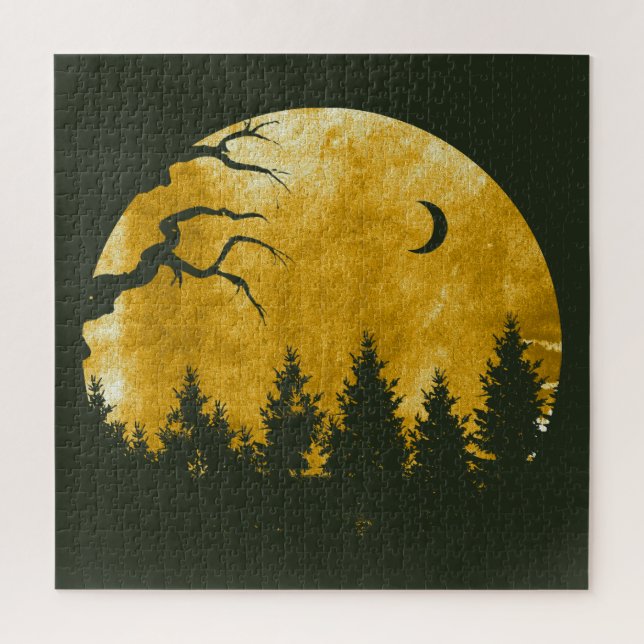 Golden Woods Jigsaw Puzzle (Vertical)