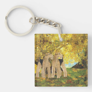 Golden Woods Keychain