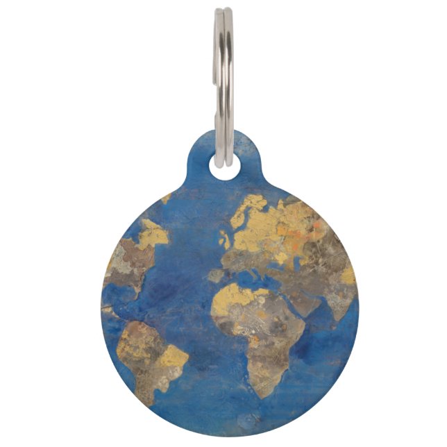 Golden World Pet Tag (Front)