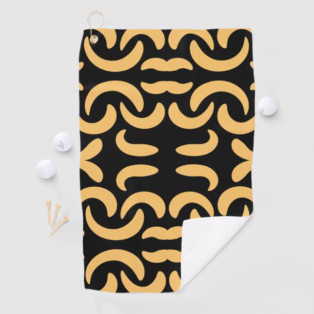 Golden Worm  Golf Towel (InSitu)