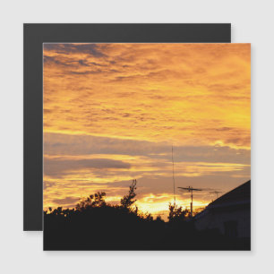 Golden Yellow Amazing Sunset,