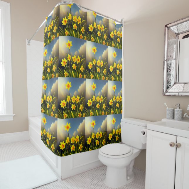 Golden Yellow Daffodil Temptations,  (In Situ)