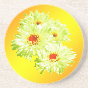 Golden Yellow Daisies, Coaster
