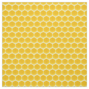 Golden Yellow Honeycomb Tiny 1/2" Wide Cells Fabric