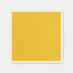 Golden Yellow Solid Color Napkin