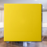 Golden Yellow Solid Colour | Classic Elegant Tile<br><div class="desc">Golden Yellow Solid Colour | Classic | Elegant | Trendy | Stylish | Gift</div>
