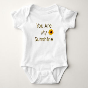 Golden You Are My Sunshine,  Baby Bodysuit