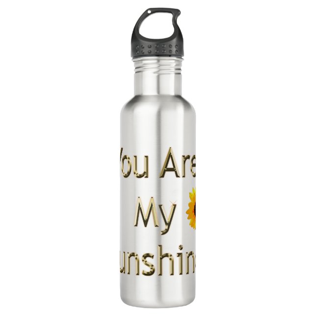 Golden You Are My Sunshine, Bouteille D'Eau De 710 (Devant)