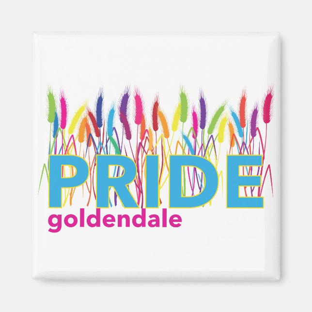 Goldendale PRIDE Swag Magnet (Front)