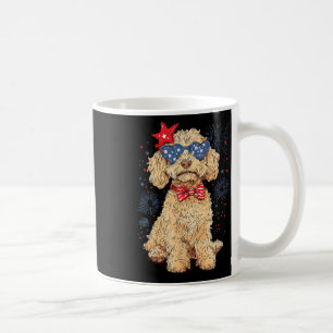 Goldendoodle 4th Of July Patriotic Golden Doodle D Coffee Mug