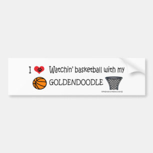 GOLDENDOODLE BUMPER STICKER