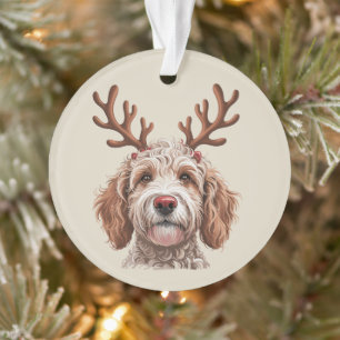 Goldendoodle Christmas Lover Dog Mom Gift Ornament