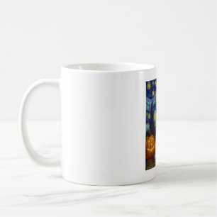 Goldendoodle Cute Dog Halloween Jack O Lantern Pum Coffee Mug
