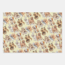 Goldendoodle Cute Dog Pattern