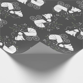 Goldendoodle Dog Baby Shower Genderless Wrapping Paper