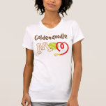 Goldendoodle Dog Breed Mom Gift T-Shirt<br><div class="desc">This cute Goldendoodle mom is a great gift idea for the goldendoodle dog breed lover. Features a dog bone,  ball and leash. Great dog t shirts for people.</div>