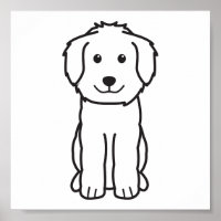 Goldendoodle Dog Cartoon