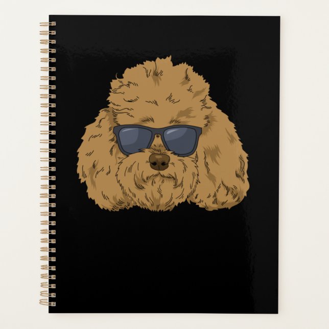 Goldendoodle Dog Doodle Mom Gifts Dad Labradoodle Planner (Front)