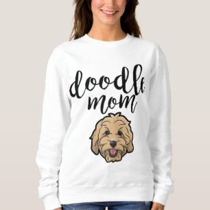 Goldendoodle Dog Mom Doodle Sweatshirt