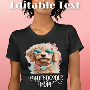 Goldendoodle Dog Mom Sunglasses T-Shirt