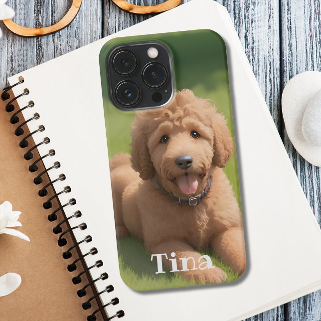 Goldendoodle Dog Personalized iPhone Case (Creator Uploaded)