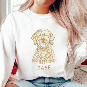 Goldendoodle Dog Personalized Pet Lover Sweatshirt