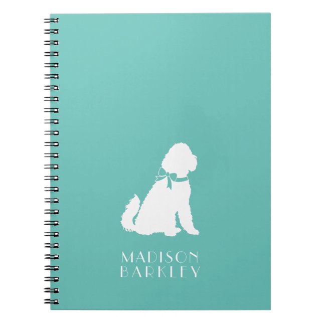 Goldendoodle Dog Puppy Labradoodle Notebook (Front)
