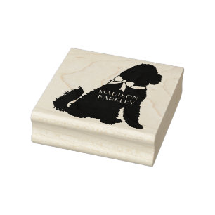 Goldendoodle Dog Puppy Labradoodle Rubber Stamp