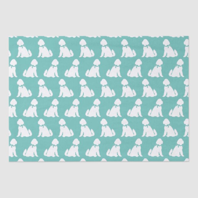 Goldendoodle Dog Puppy Labradoodle Tissue Paper (Front)