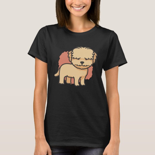 Goldendoodle dog T-Shirt (Front)