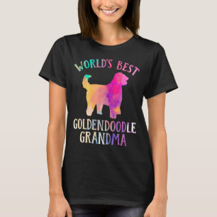 Goldendoodle Dog Worldu2019s Best Golden Doodle G T-Shirt