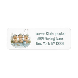 Goldendoodle Dogs Fishing
