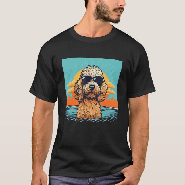 Goldendoodle Dood  Doodle Dog Golden Doodle 3 T-Shirt (Front)