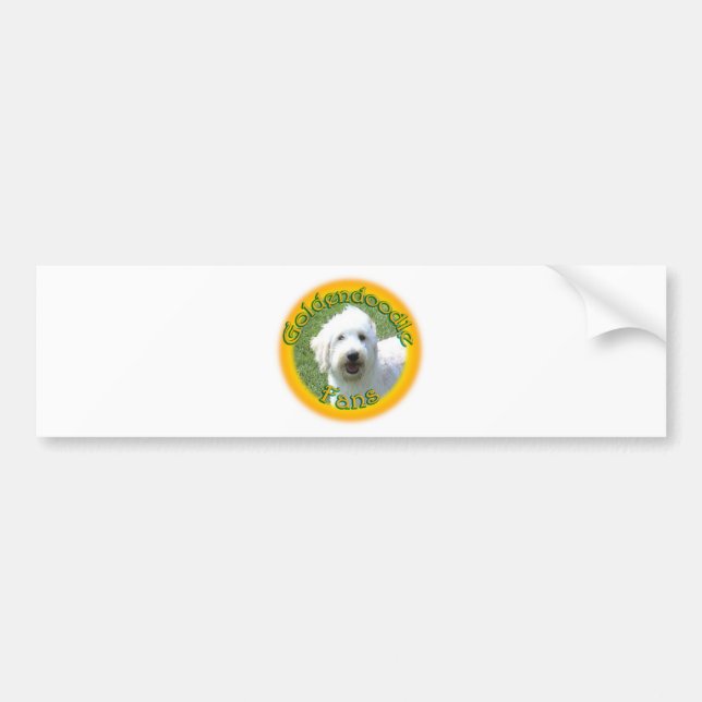 Goldendoodle Fans Products Bumper Sticker (Front)