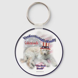 Goldendoodle Gifts Keychain