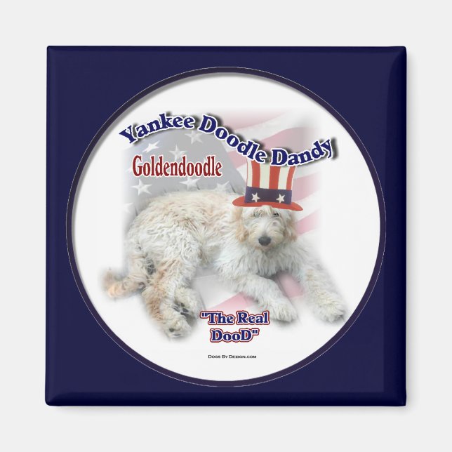 Goldendoodle Gifts Magnet (Front)