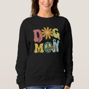 Goldendoodle Groovy Dog Mom Women Pet Sweatshirt