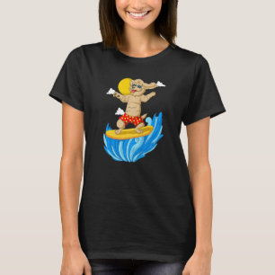 Goldendoodle Hawaii Hawaiian Men Women Surfer Summ T-Shirt