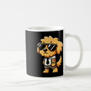 Goldendoodle I Love Dad Funny Dog Tattoo Coffee Mug