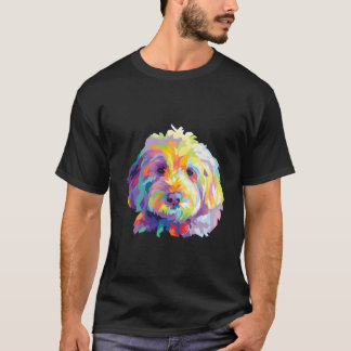Goldendoodle Labradoodle Colorful T-Shirt