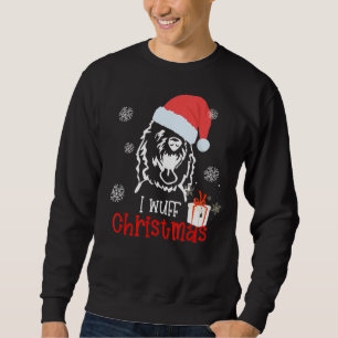 Goldendoodle Labradoodle I Wuff Christmas Dog Love Sweatshirt