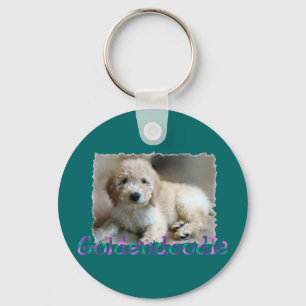 Goldendoodle Lovers Gifts Keychain