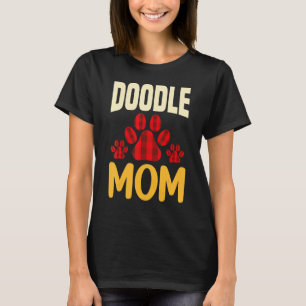 Goldendoodle Mom  Doodle Mom Cute Dog T-Shirt