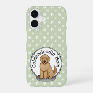 Goldendoodle Mom Doodle Mom (golden red) Dog mom iPhone 16 Case