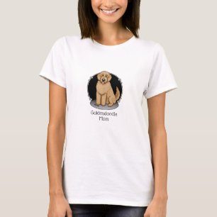 Goldendoodle Mom Doodle Mom (golden red) Dog mom T-Shirt