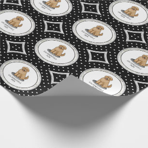 Goldendoodle Mom Doodle Mom (golden red) Dog mom Wrapping Paper