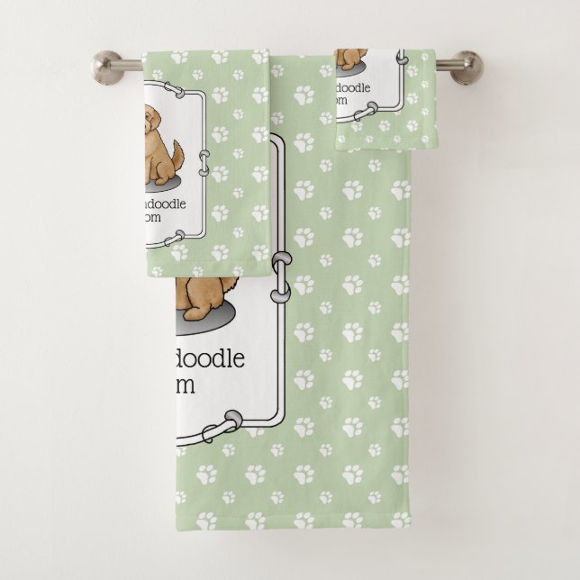 Goldendoodle Mom Doodle Mom (rouge doré) (En situation)