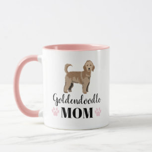 Goldendoodle Mom with personalized photo Mug