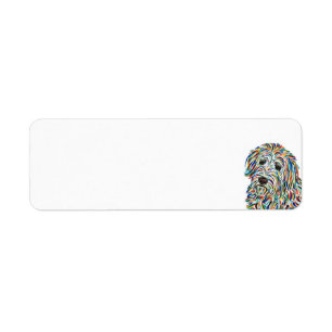 Goldendoodle Return Address Label