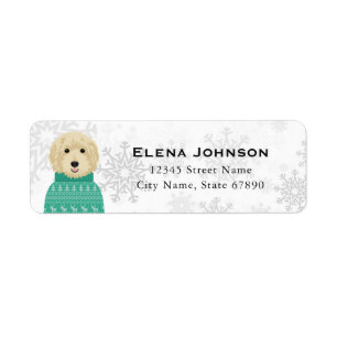 Goldendoodle Return Address Labels